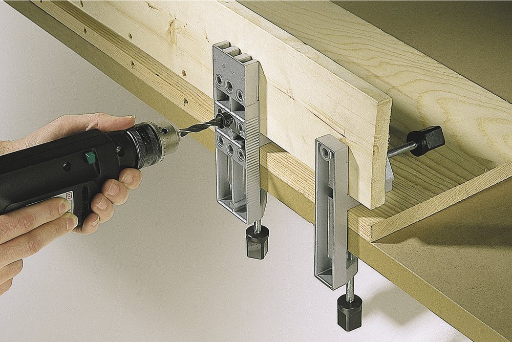 Guida per spinatura – Calibro di spinatura per giunzioni in legno, Supporti per foratura, Dispositivi aggiuntivi per macchine, Prodotti